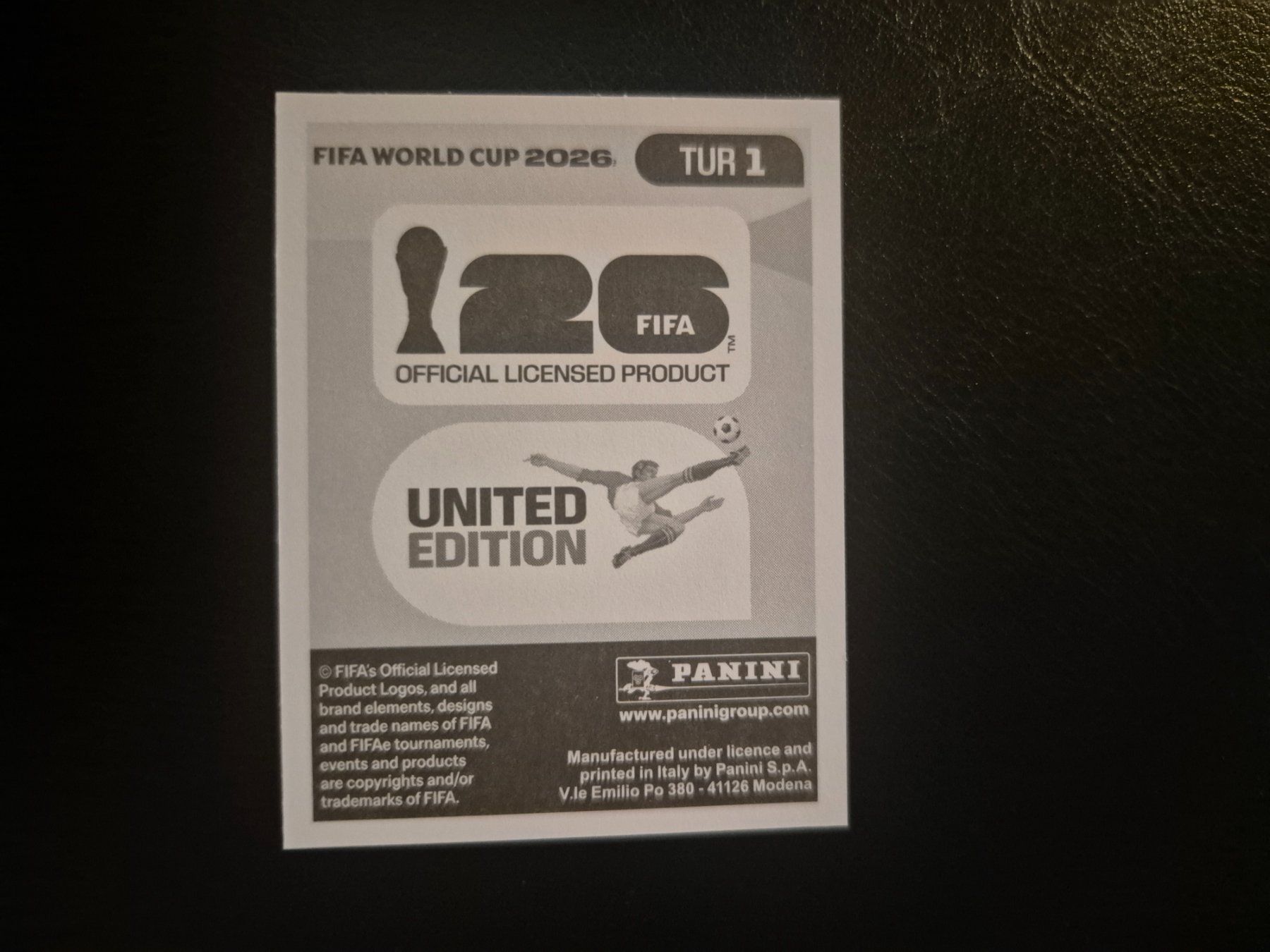 Panini Carte collezionabili: Panini WM 26 TUR 1 – Nuovo (secondo la descrizione) da Rorschacherberg venduto da AJ3108 1