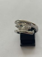 Silberring 925 mit Zirkonia Stein