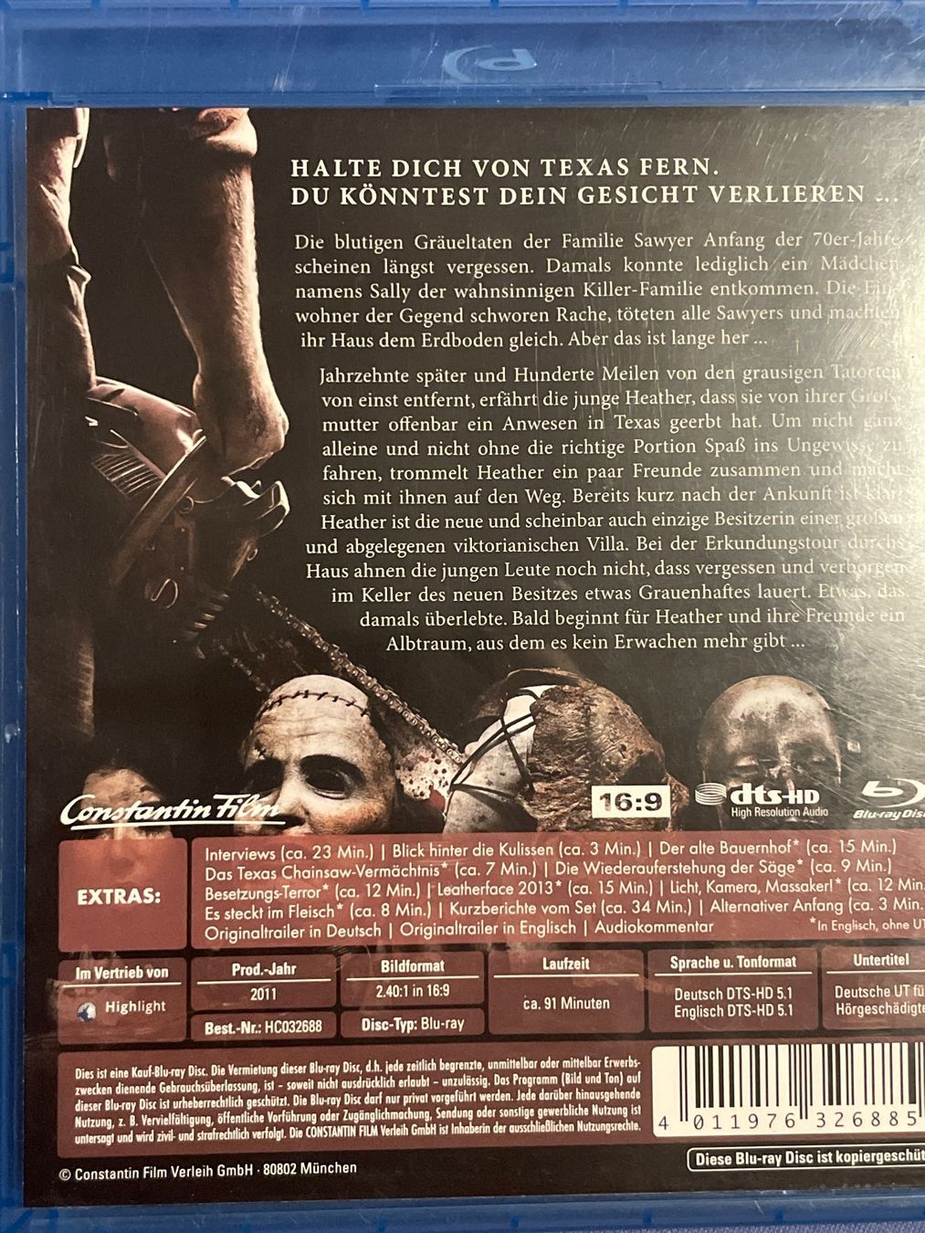 Tous les DVDs: Texas Chainsaw     (2013) – D'occasion à Waldenburg par Gonzo8 1