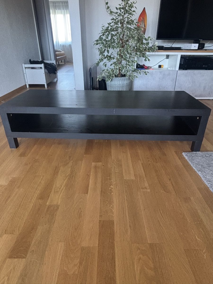 Mobili TV: Fernsehtisch, Salontisch, schwarz, gebraucht – Usato da Lyss venduto da pat_6blv