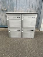 Briefkastenanlage  Aluminium guter Zustand