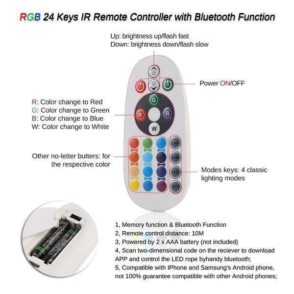 Ghirlande e barre luminose: 30M RGB Lichtschlauch Lichterschlauch Bunt Lichtskette – Nuovo e nell'imballaggio originale da Buchs SG venduto da myeasyshop_schweiz 1