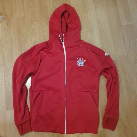 rote Adidas FC Bayern München Trainingsjacke, L, neuwertig