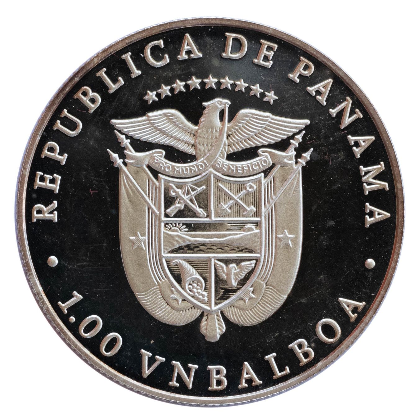 Tutti le monete: Panama 1.00 Balboa 1988 Silber – Nuovo (secondo la descrizione) da Rotkreuz venduto da num_6343 1