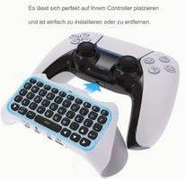 Kabelloses Controller-Tastatur-Set für PS5 Wireless