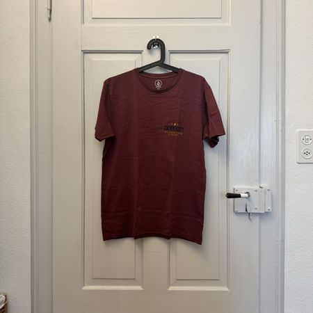 Volcom Herren T-Shirt, Weinrot
