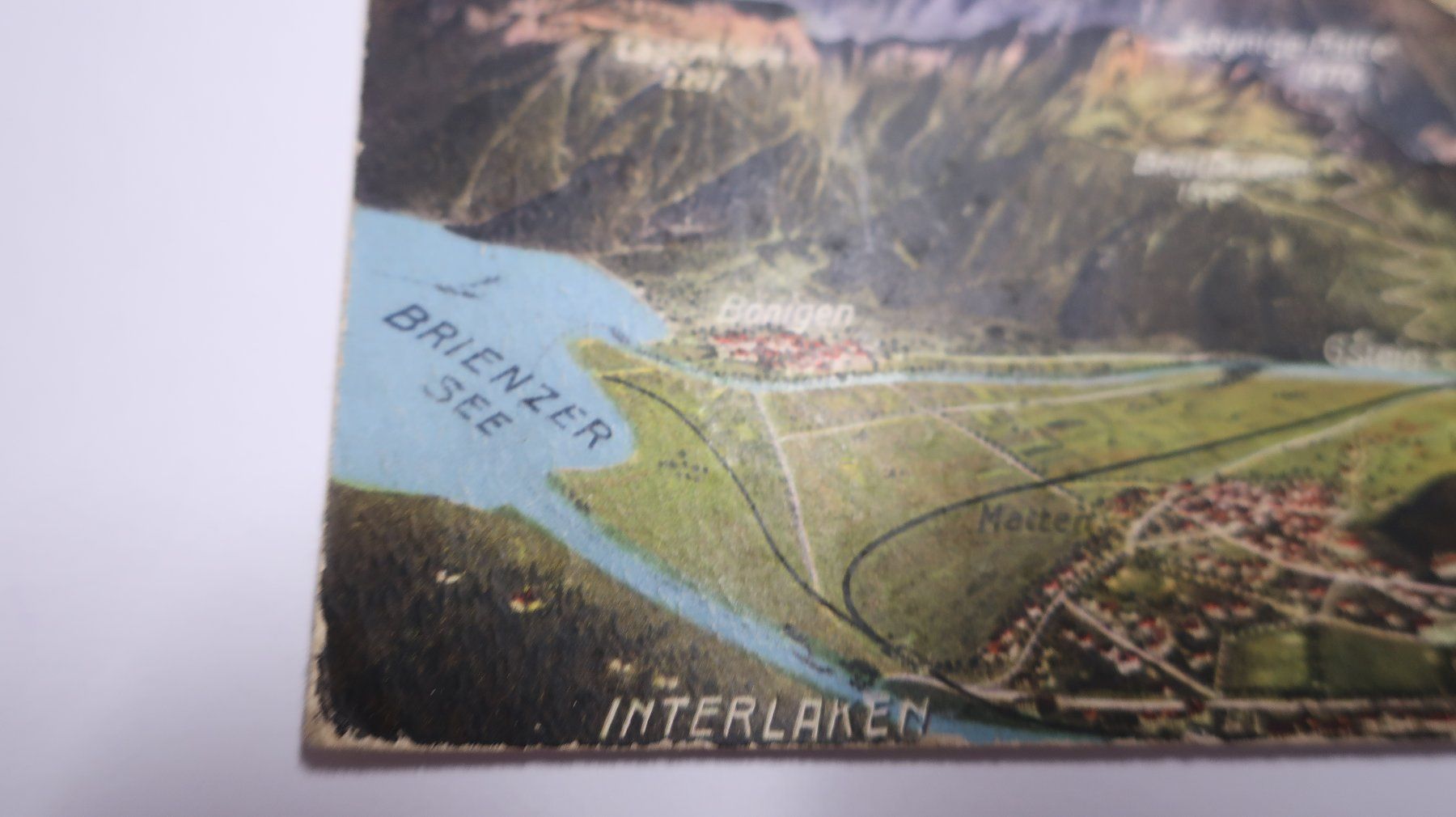 Cartoline postali: Berner Oberland mit Harderkulm  1921 – Difettoso da Cormoret venduto da Pascalll2001 2