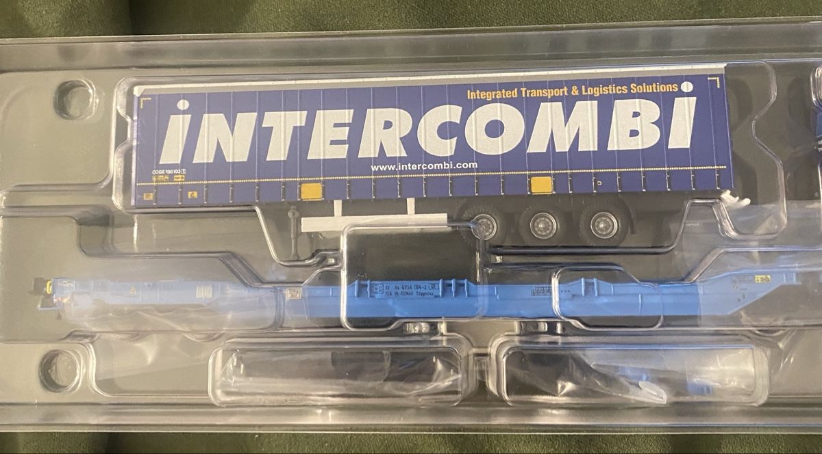 Roco Trains électriques: Roco Doppeltaschenwagen – Neuf avec emballage d'origine à Alpnach Dorf par cam_6lp5 1