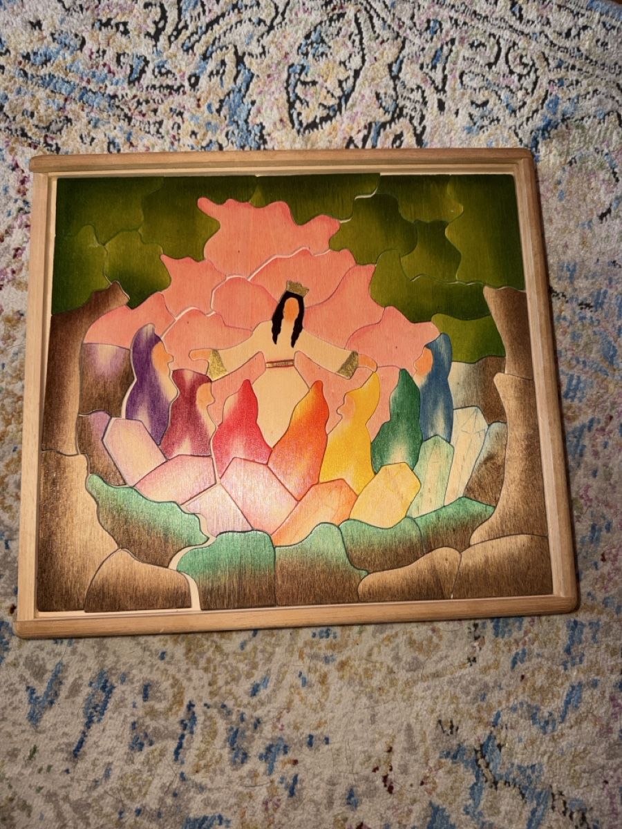 Puzzle: Puzzle Holz, anthroposophisch – Usato da Wahlen b. Laufen venduto da Salome7 1