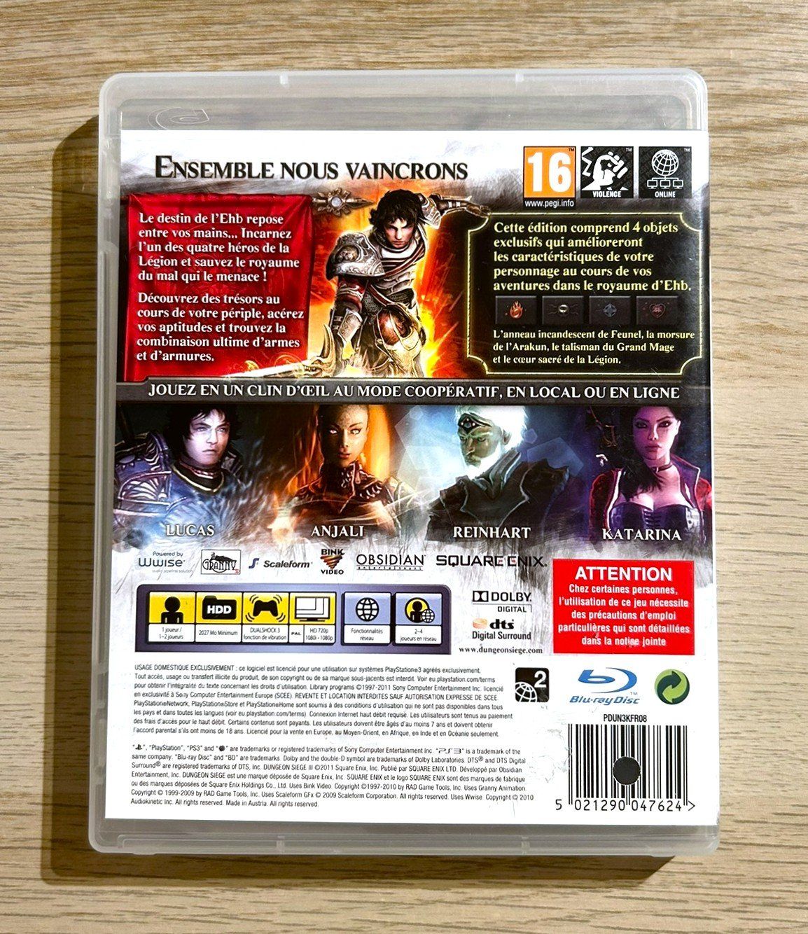 Sony Giochi: Dungeon Siege III Limited Edition PS3 – Usato da St. Gallen venduto da Alpine.Arcade 1