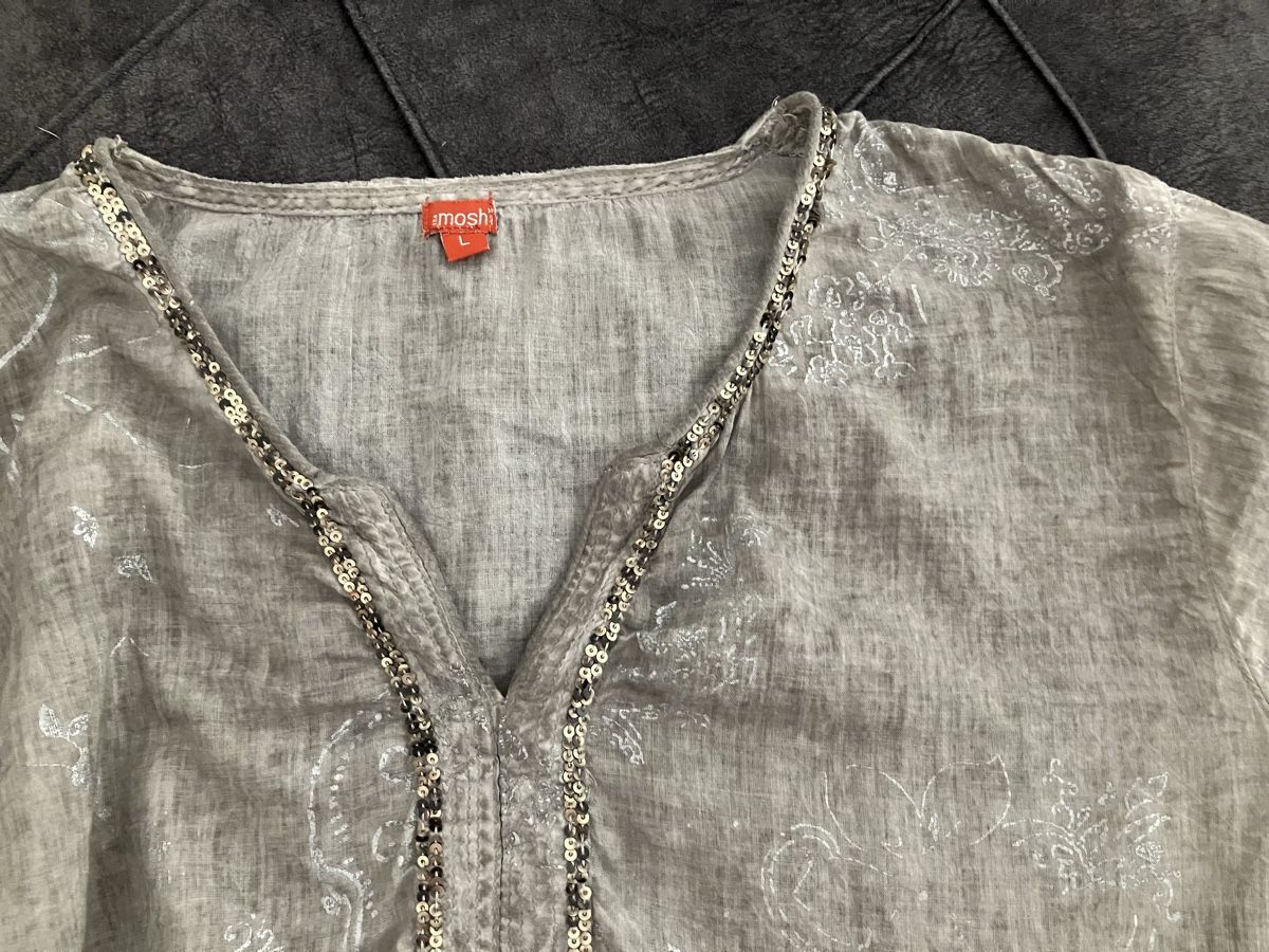 Tuniche: The moshi schöne Longtunika/ Bluse Gr. L – Usato da Weiningen ZH venduto da moon-55 1