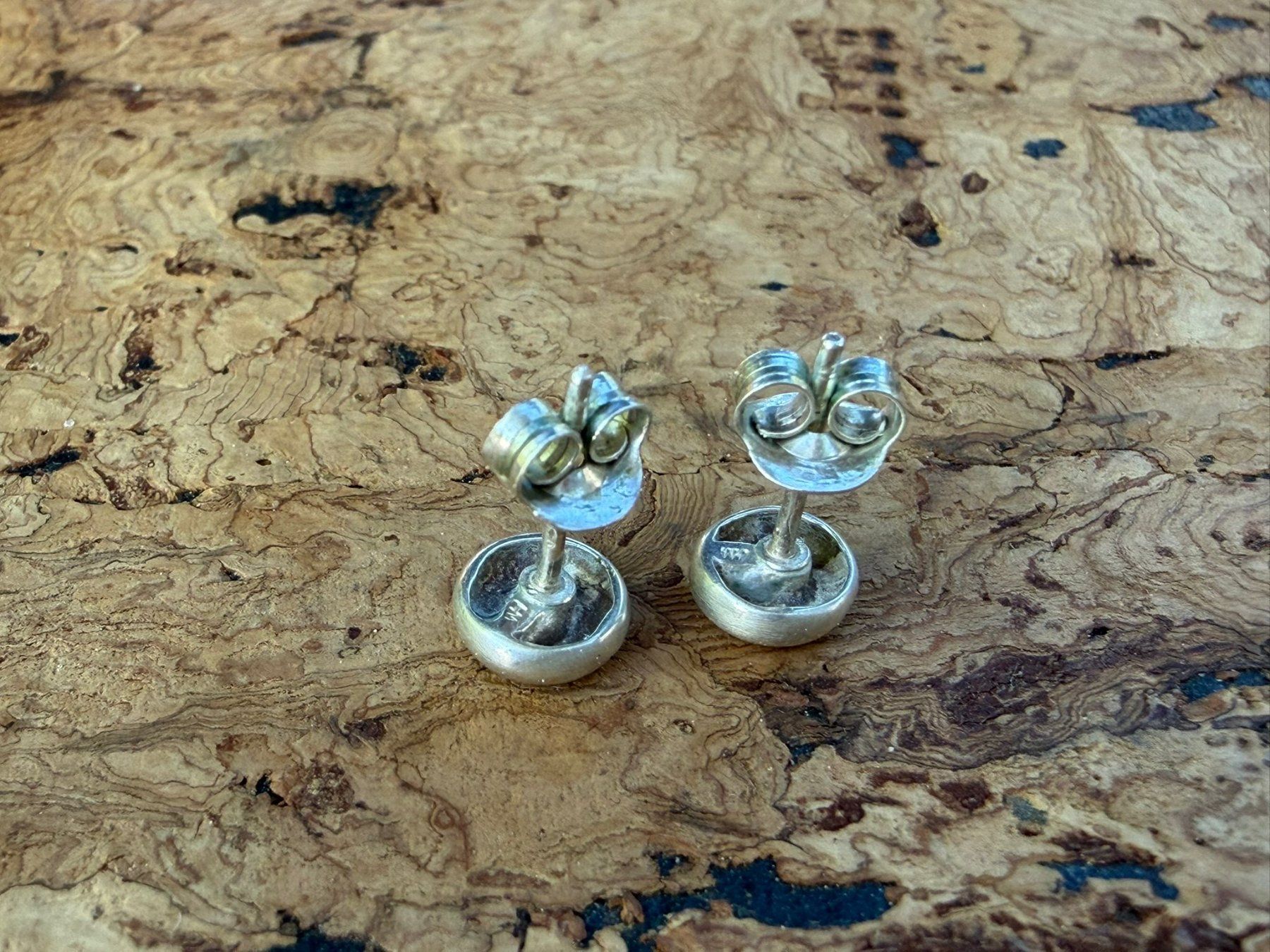 Ohrringe & -stecker: Silberohrstecker 925 mit Zirkonia matt – Gebraucht aus Liestal von Nizli 3