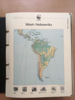 WWF Briefmarken-Album Sammlung «Mittel-/Südamerika"