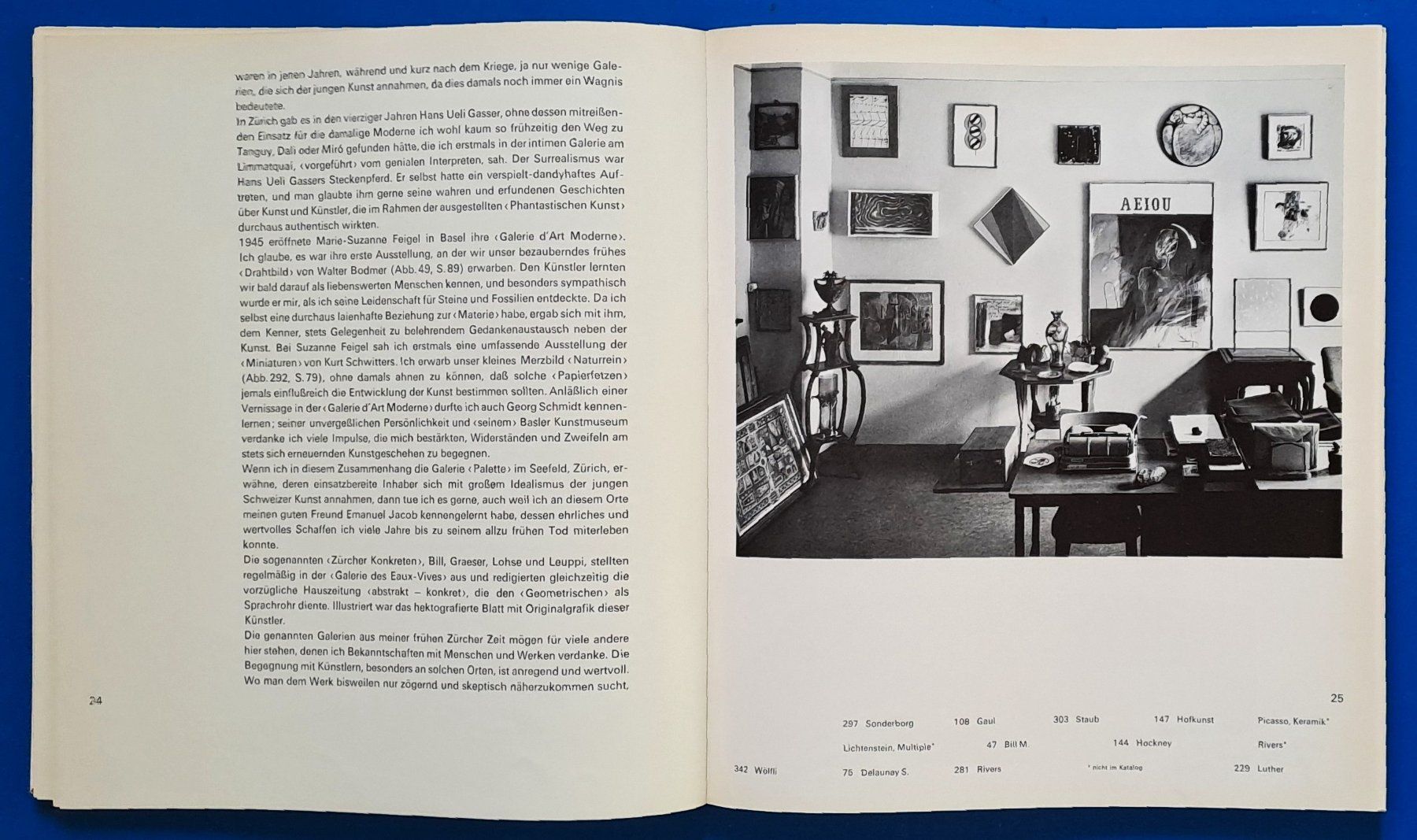 Bücher: Das lebenslängliche Interwiew-Die Sammlg. Erna+Curt Burgauer – Gebraucht aus Zürich von archiphil 5