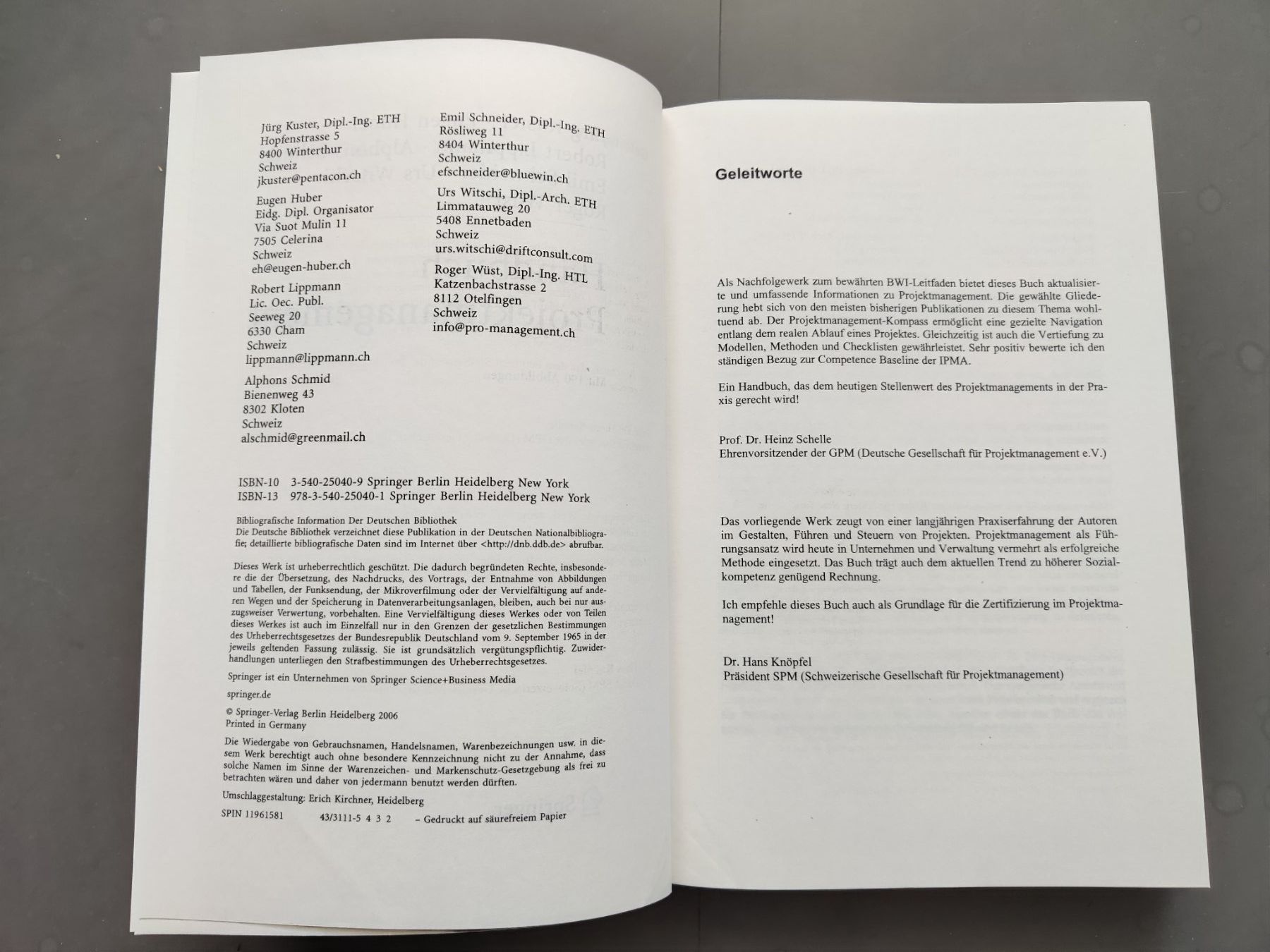 Libri: Buch: Handbuch Projektmanagement – Nuovo (secondo la descrizione) da Weiningen TG venduto da ste_6ffr 1