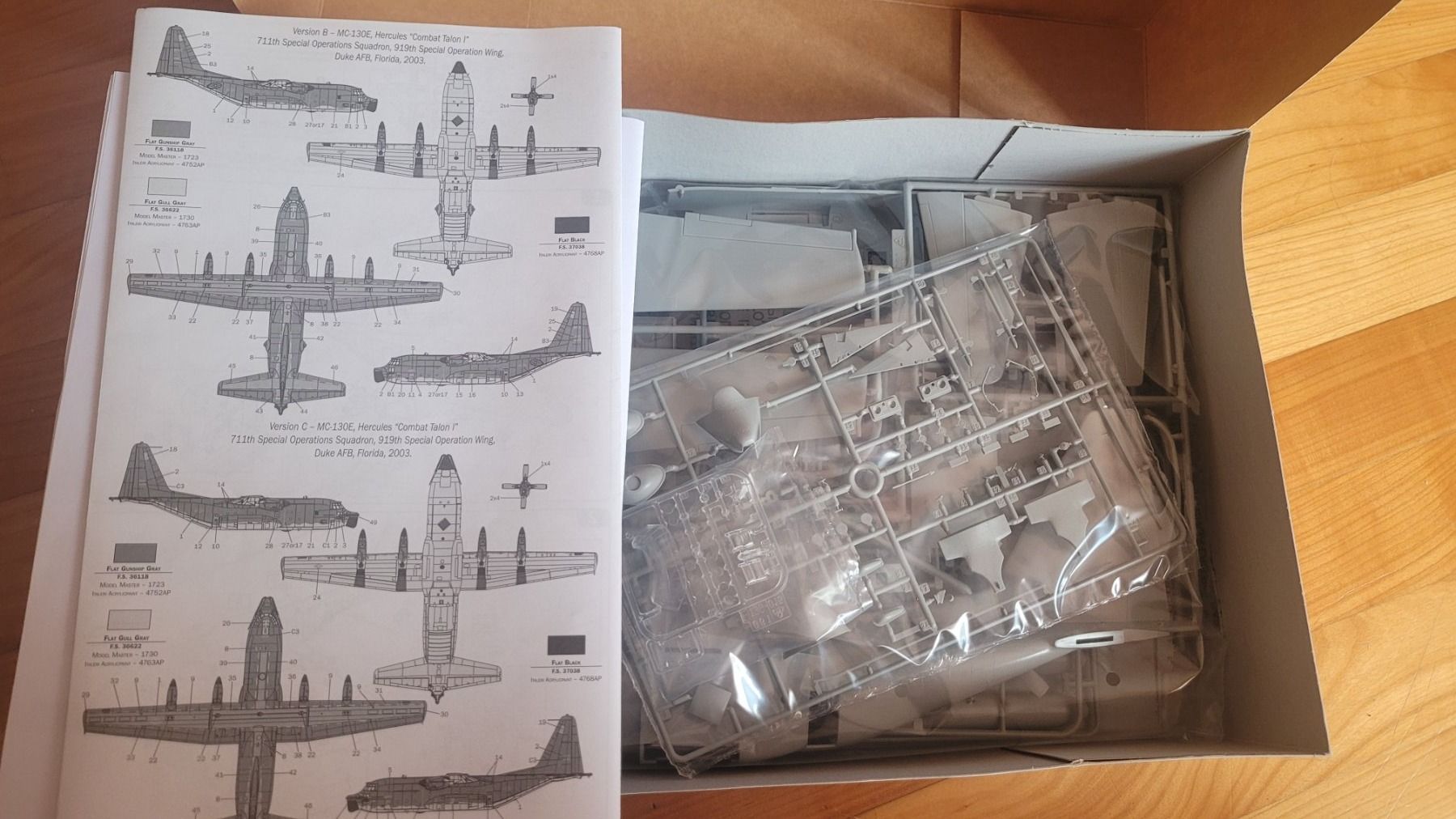 Italeri Kit di modellismo & Modellini statici: MC-130E Hercules Combat Talon I – Nuovo (secondo la descrizione) da Seltisberg venduto da Jerrys_Modellbau 2