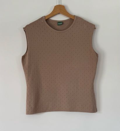Geiger Collections Damen Top ärmellos beige Grösse 42