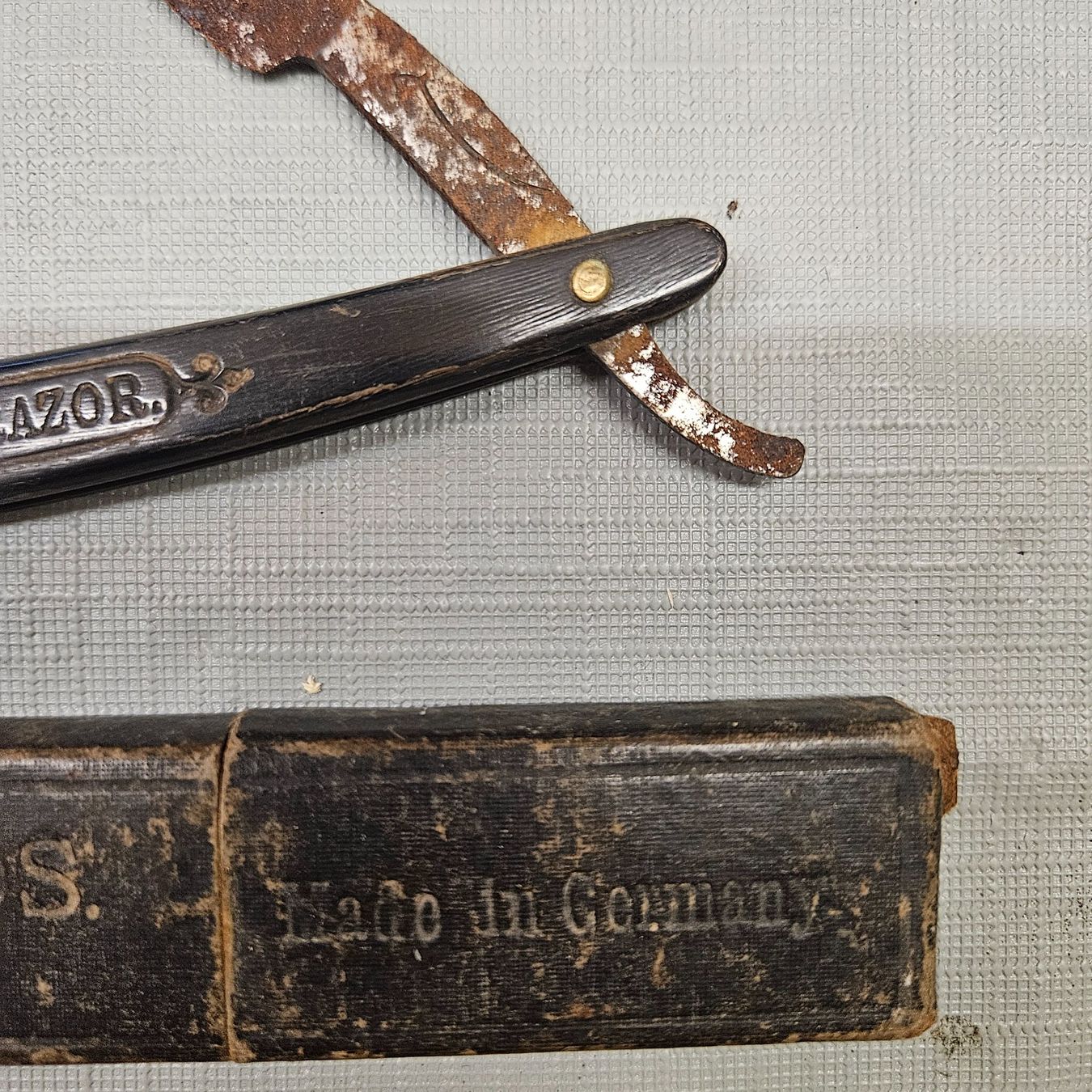 Rasoirs & Lames de rasage: Rasiermesser Clark Bros. Original Pipe Razor mit Hülle – D'occasion à St.Gallenkappel par RocknSkull 3