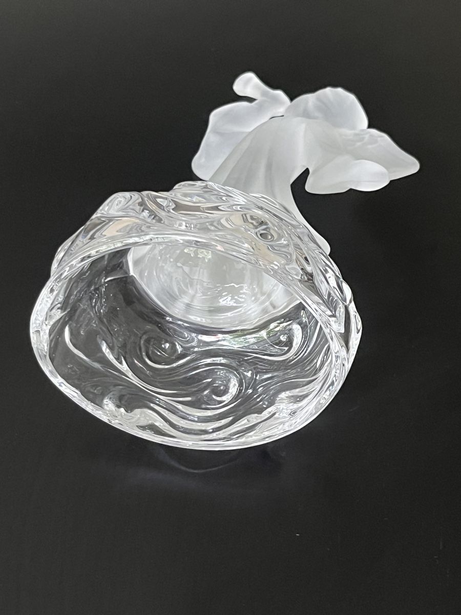 Statuette: Singende Engelsfigur aus Glas – Usato da Zürich venduto da Nowstalgia 2