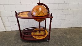 Globus Bar Tisch / Globus Bar Wagen