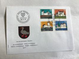 pro patria, fdc 1977