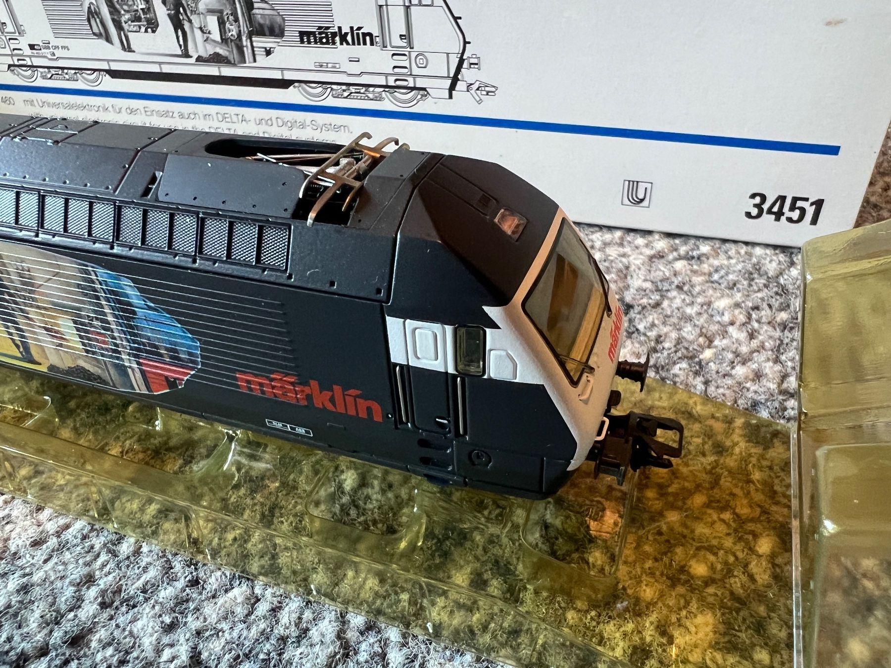 Märklin Modellini di ferrovie: Märklin 3451 Re 460 SBB + Wagon Eisenbahn 1994 – Nuovo (secondo la descrizione) da Sion venduto da noe_b5w8 6