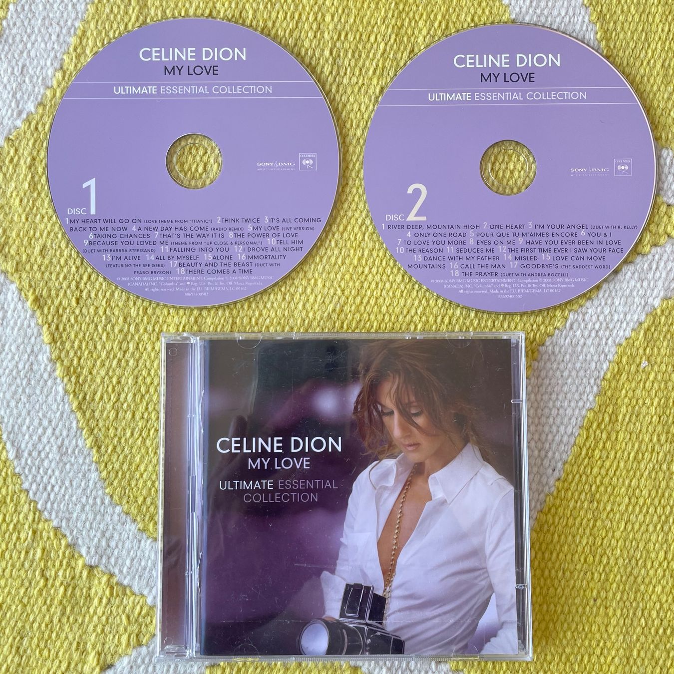 CDs: CÉLINE DION-2CD ULTIMATE ESSENTIAL COLLECTION/MY LOVE – D'occasion à Rorschacherberg par CD-Roli