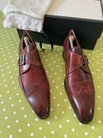 Herren Stilistische Italienische Lederschuh Grösse 42 gebra
