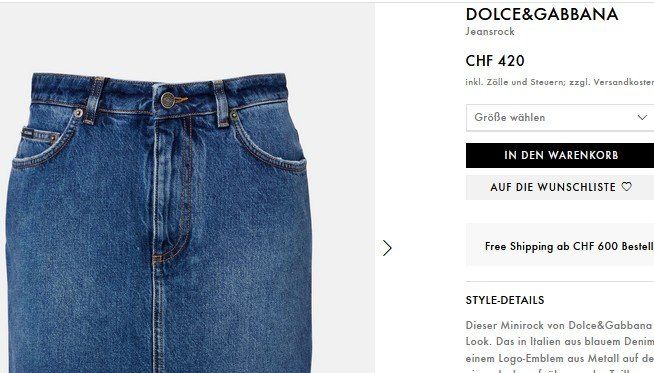 Dolce & Gabbana Vestiti & Gonne: Dolce & Gabbana Rock / jupe 9-10 – Usato da Collonges venduto da arashee 5