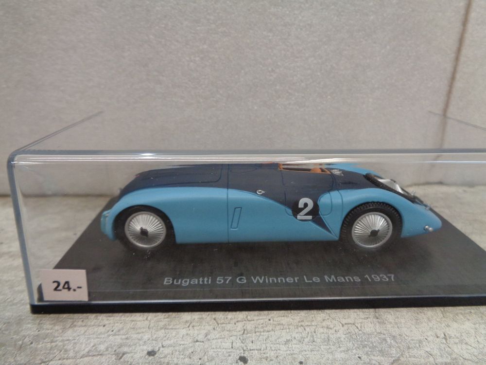 Starter Kit Maquette 1/43 - Bugatti 57C Vainqueur Le Mans 1939