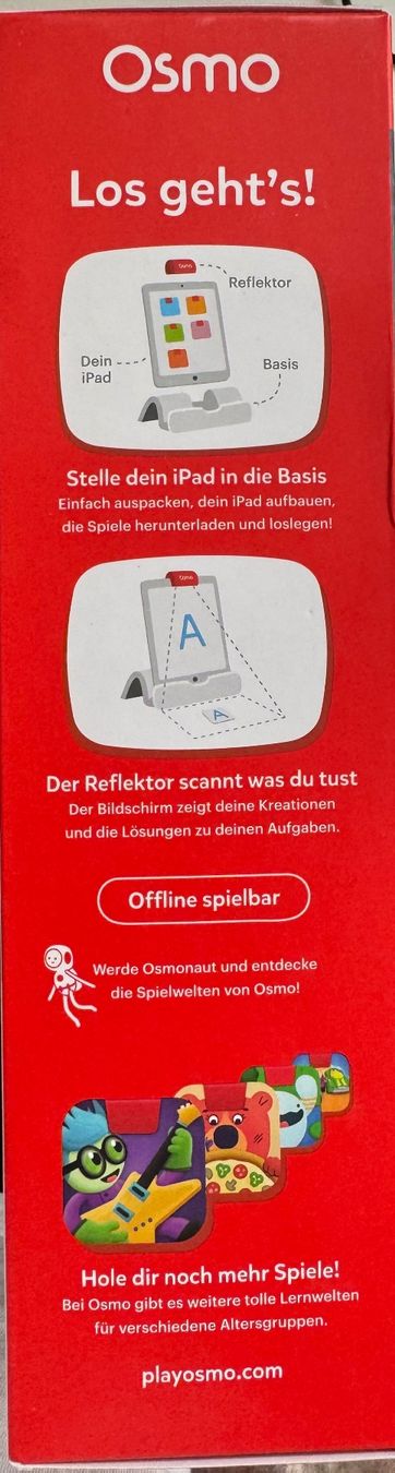 Giochi: Osmo Genius Starter Kit for iPad - Educational Fun for Kids – Nuovo e nell'imballaggio originale da Davos Platz venduto da bongovern 1