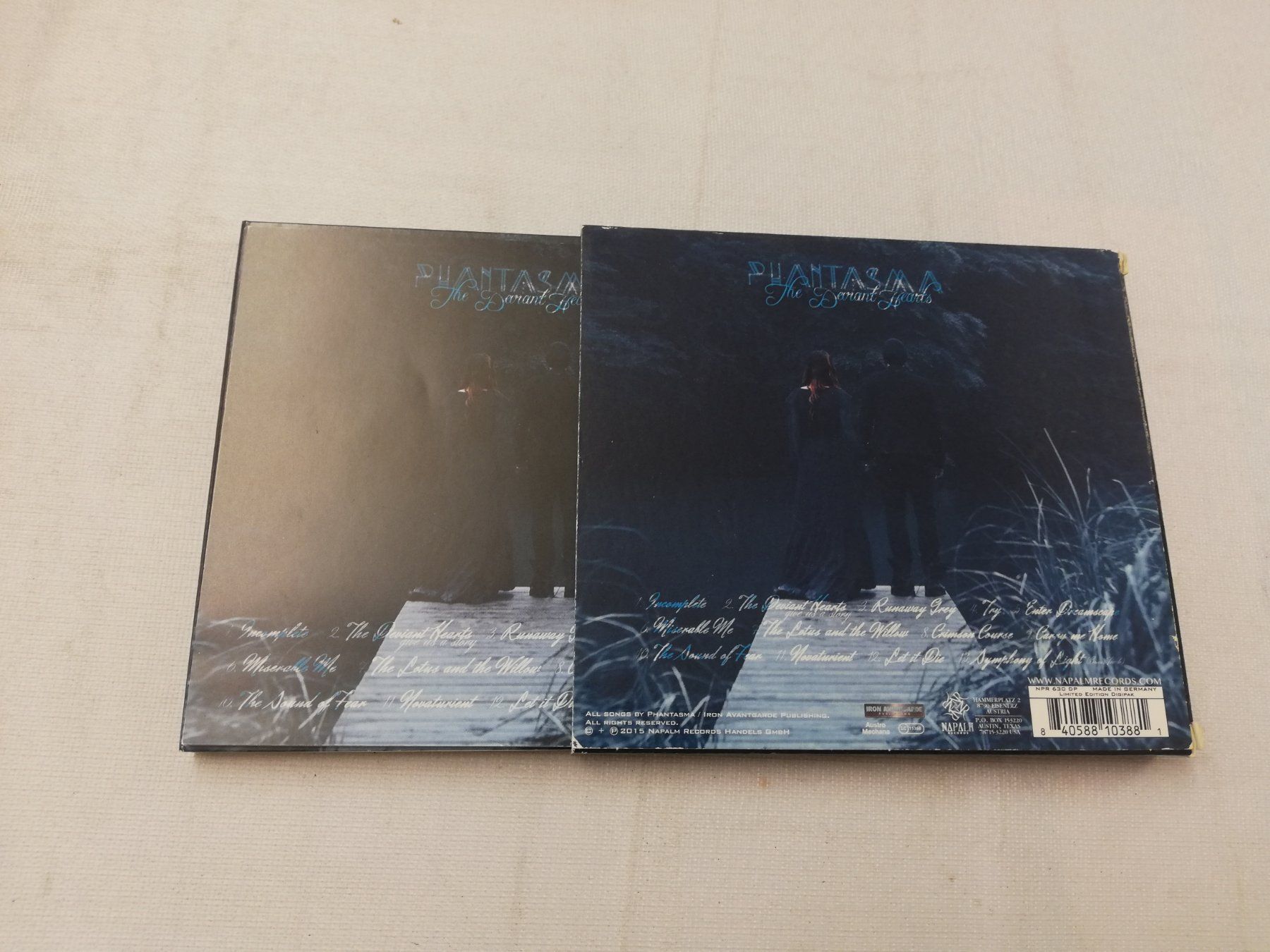 CDs: PHANTASMA - THE DEVIANT HEARTS – Gebraucht aus Bern von Vinylsound.ch 1