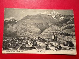 1910 St. Maurice / Siehe Rückseite Stempel RAR
