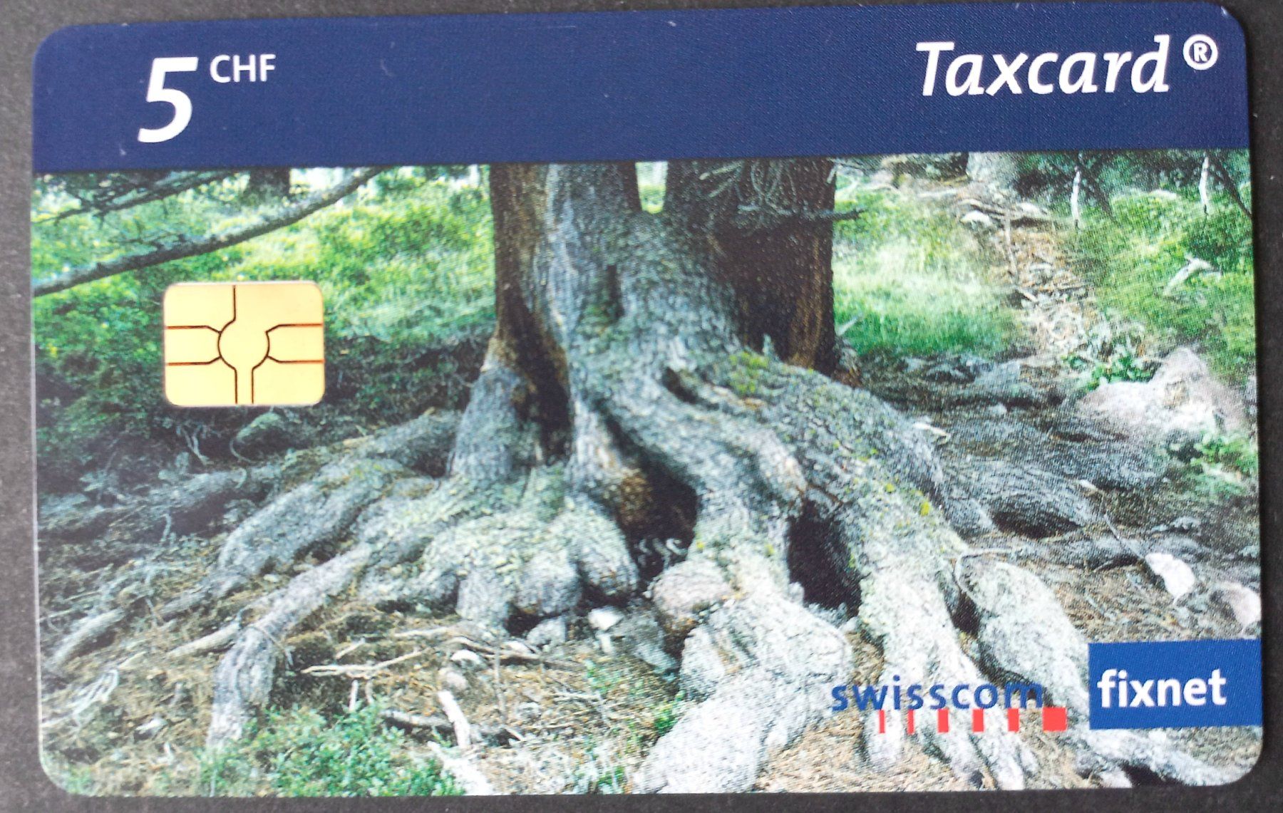 Swisscom Schede telefoniche: Taxcard - Wurzeln - CH – Usato da Niederuzwil venduto da lubimaja