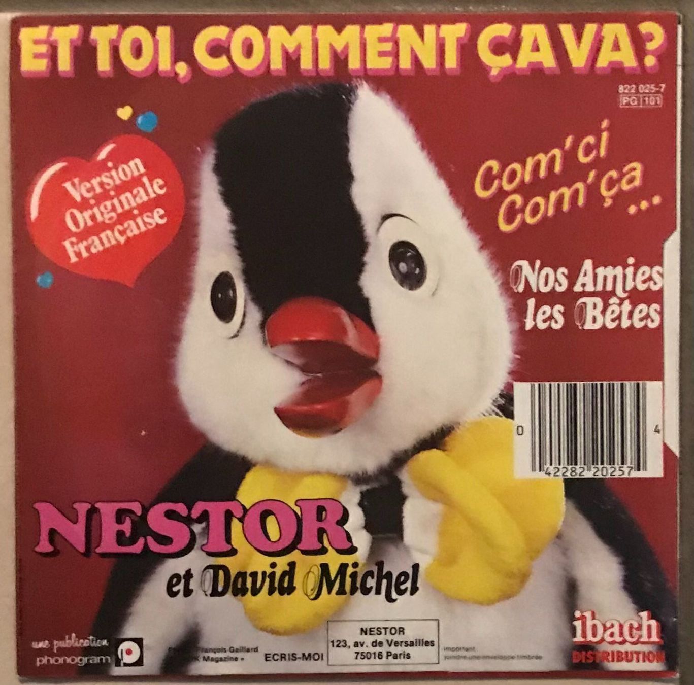 Dischi in vinile: NESTOR - ET TOI, COMMENT ÇA VA ? – Usato da Bussigny venduto da vinyl-pas-cher 1