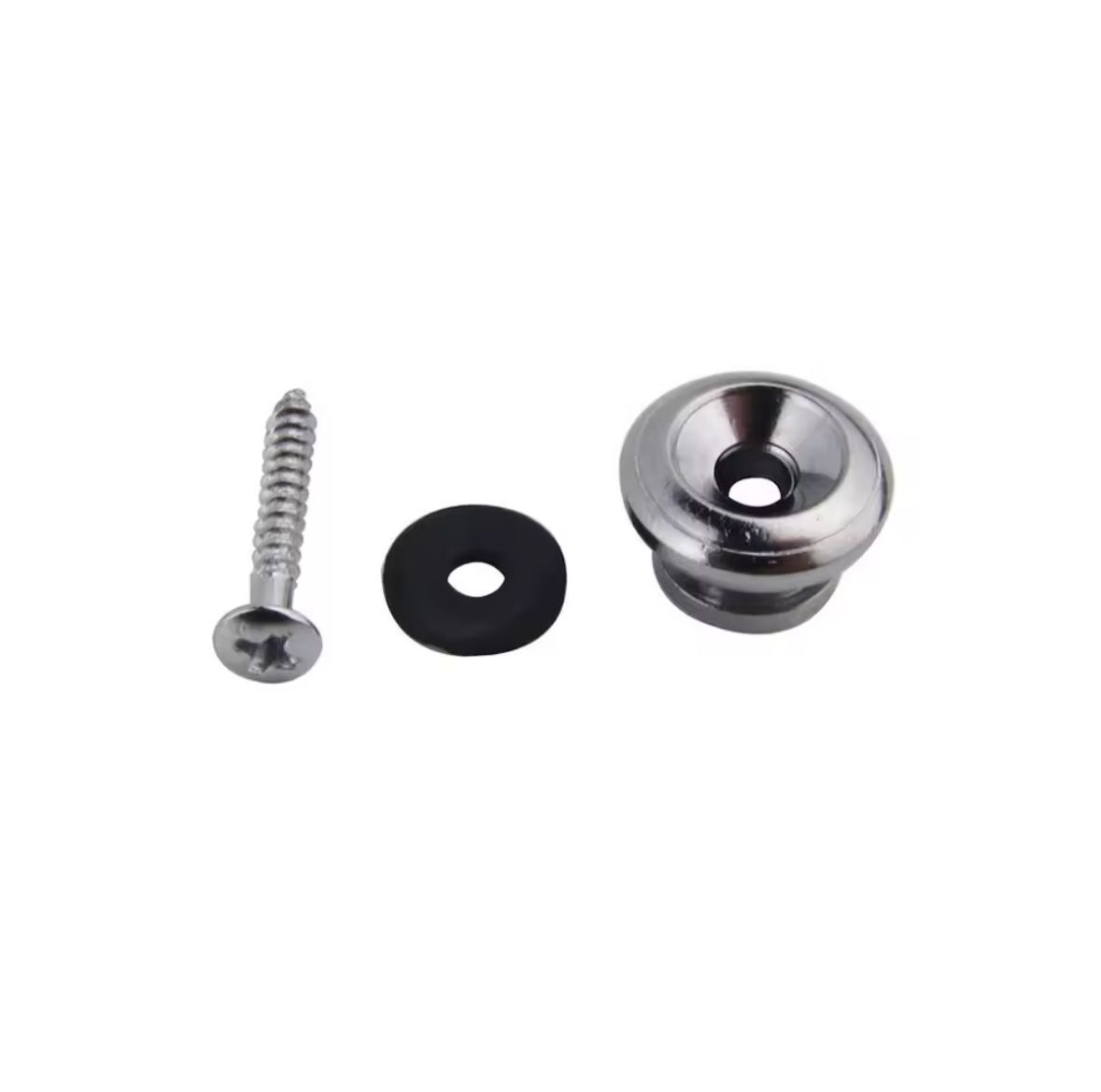 Instruments de musique: Gurtpins / Strap Button Chrom (2 Stück) – Neuf avec emballage d'origine à Luzern par MusikElektronikShop 1