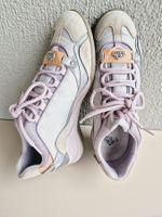 FORNARINA SNEAKER SCHUHE HALBSCHUH PASTELL LEDER 40 VIOLETT