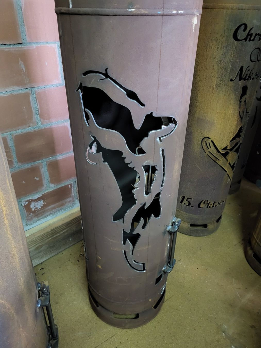 Bracieri: Feuerstelle/Feuersäule Orca – Nuovo (secondo la descrizione) da Diessenhofen venduto da Osio 2