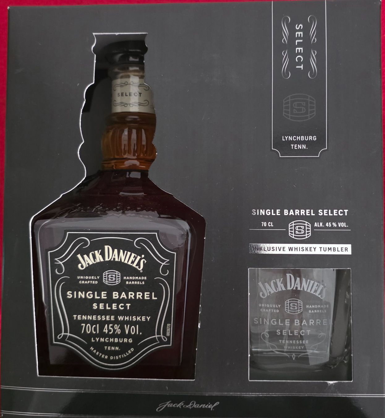 Jack Daniels Bevande alcoliche: JACK DANIELS SINGLE BAREL SELECT MIT GLAS – Nuovo (secondo la descrizione) da Schönenwerd venduto da 1952kv