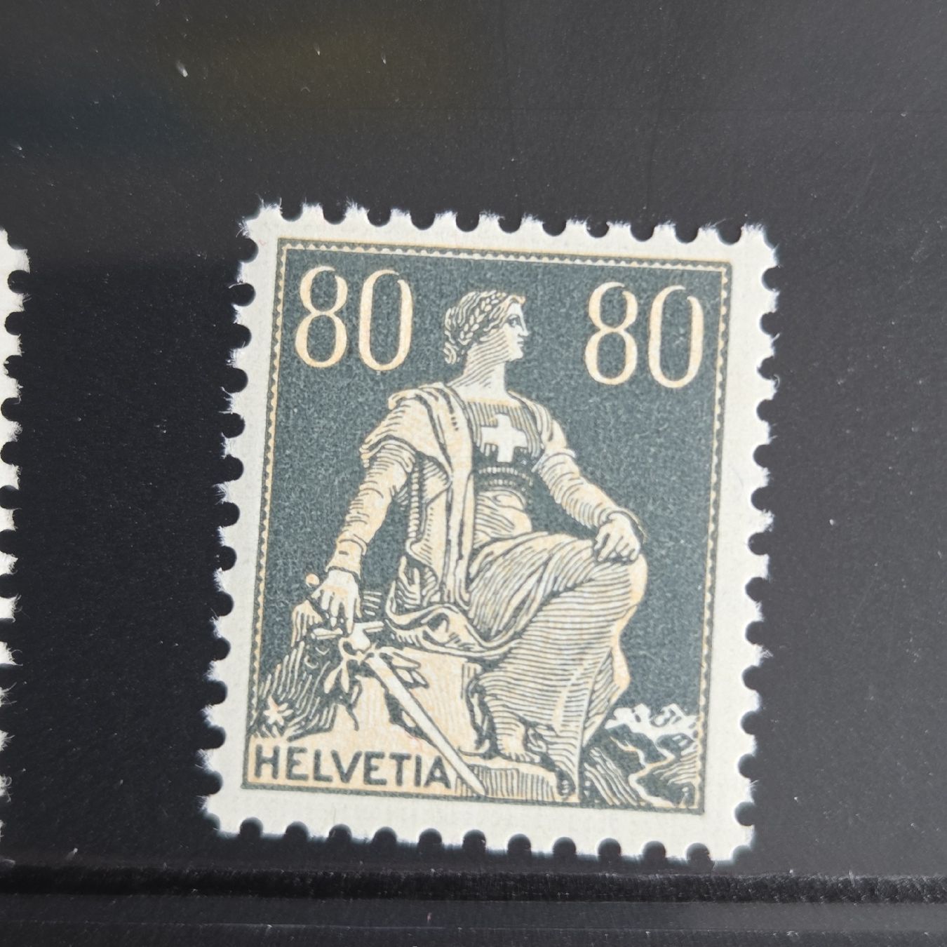 Tous les timbres: Schweizer Briefmarken Helvetia-Satz, 7 Werte Postfrisch – D'occasion à Stans par Ducati16 6