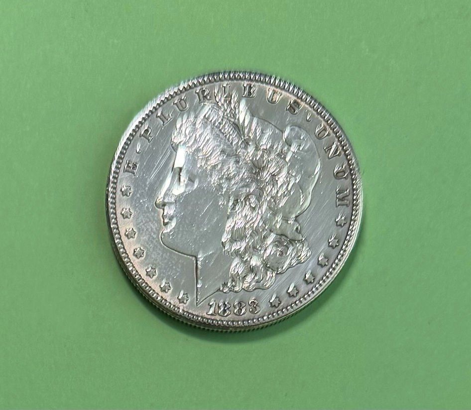 Alle Münzen: 1 Dollar Münze 1883 Silber – Gebraucht aus Bottmingen von Devau 1