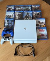 Sony Ps4 Pro 1TB Weiss inkl. 2 Controller & 11 Spiele