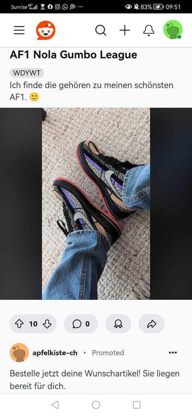 Nike Scarpe da uomo: AF1 Nola Gumbo League – Usato da Luzern venduto da larissa_n 4