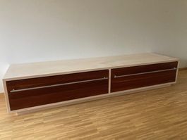 Schweizer Design Sideboard mit Zwetschenholz (Schubladen)