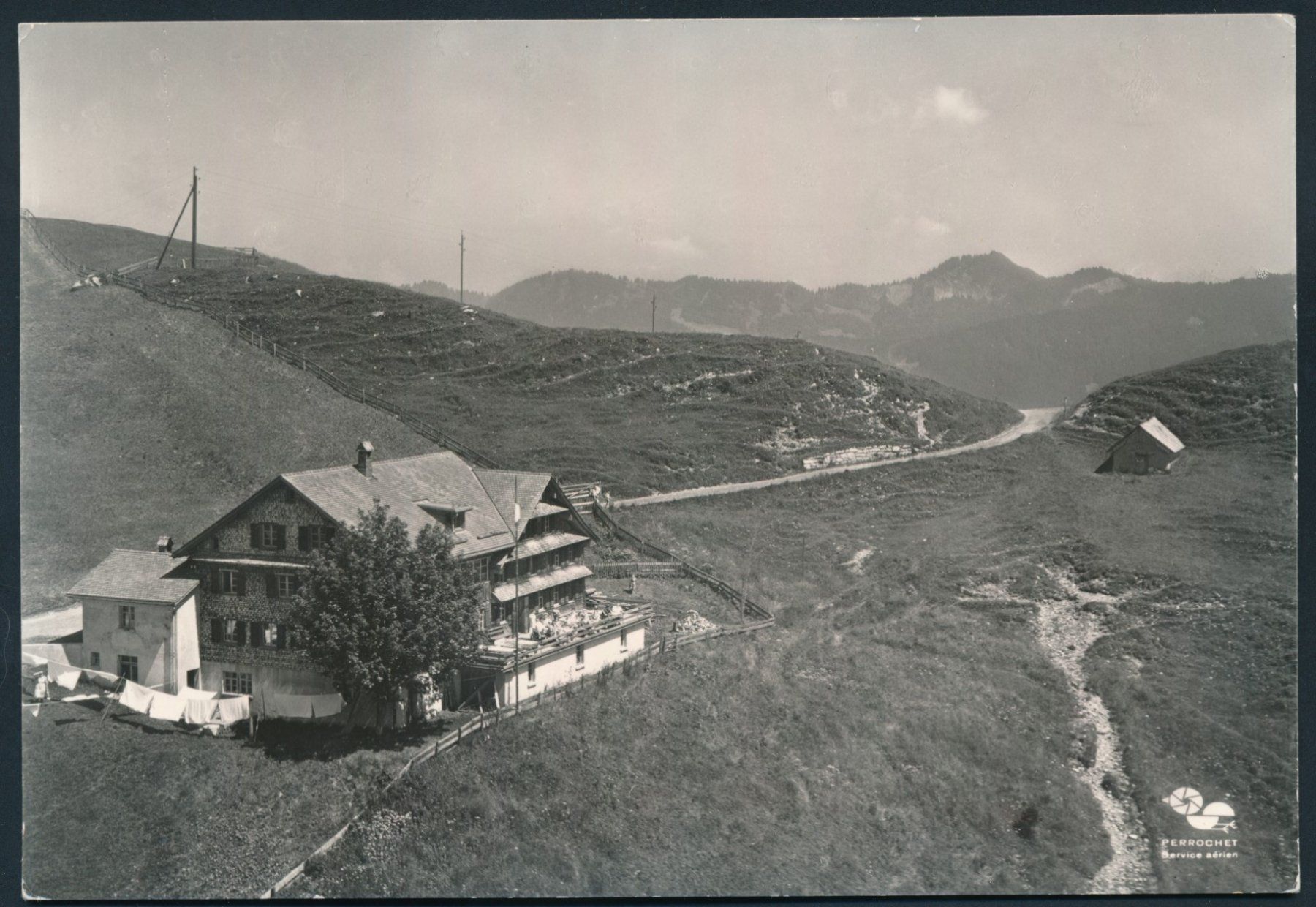 Cartoline postali: AK: Berggasthaus Haggenegg – Usato da Bonau venduto da Profila3