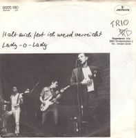Trio Vinyl Single von 1981