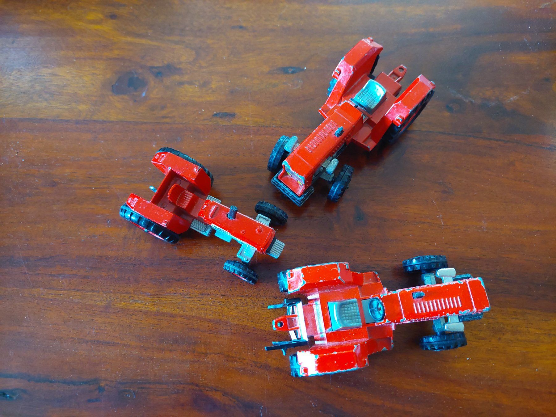 Matchbox Modellini d'auto: Matchbox / Majorette Traktoren 3-er-Set – Usato da Beckenried venduto da Havacola