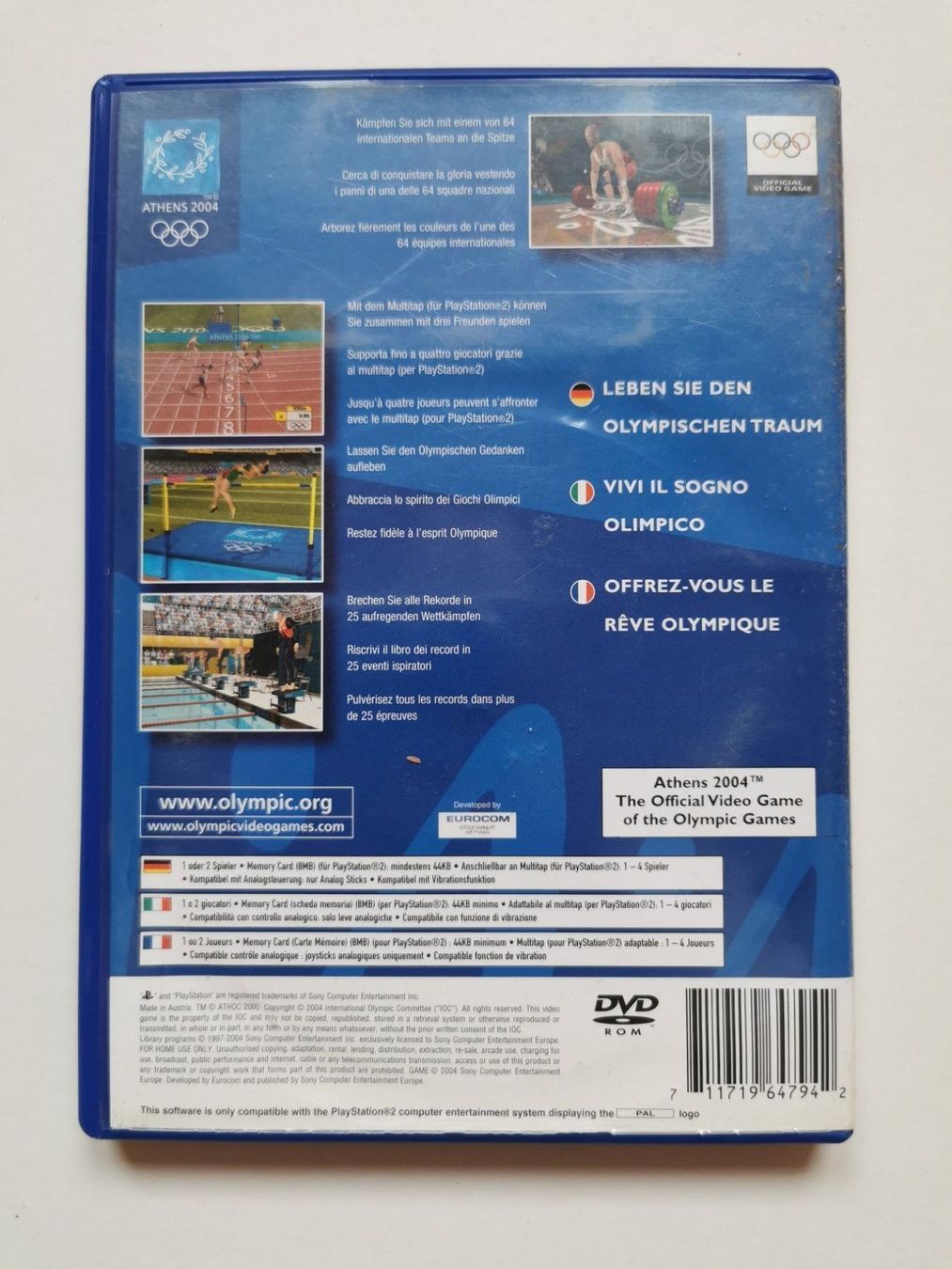 Sony Giochi: Ps 2 - Athens 2004 – Usato da Lenzburg venduto da eyworld 2