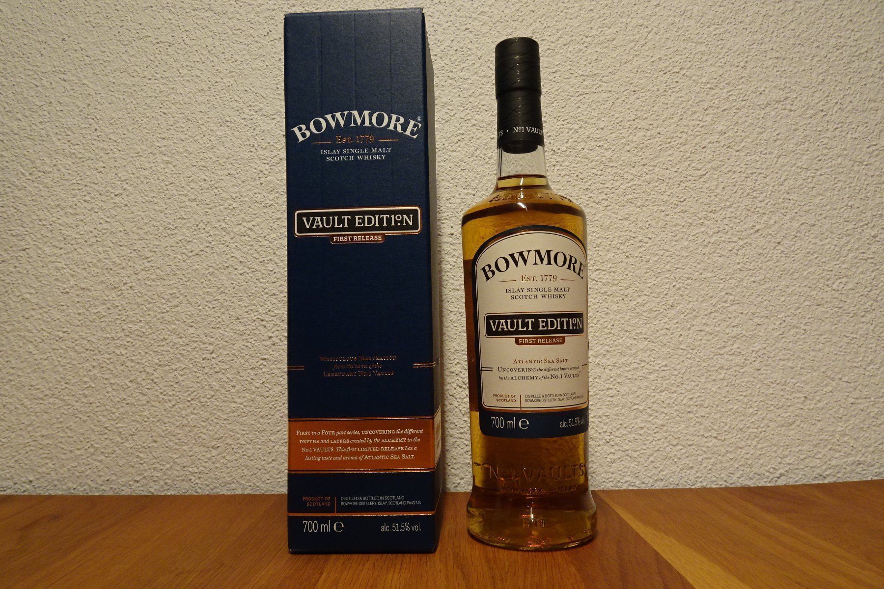 Bowmore Spirituosen: Bowmore Vault Edit1°n First release – Neu und originalverpackt aus Ballwil von eldave 4