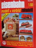 Eisenbahn Zeitschrift modell + vorbild, 1/88 Feb./März
